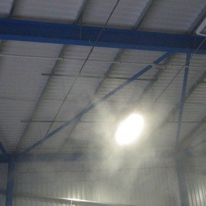 Fogging can be cheaper and more effective for dust suppression than other methods. 