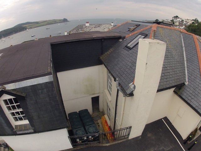 The roof in St Mawes