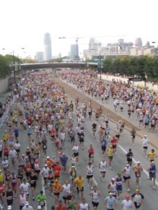 Chicago Marathon Masses